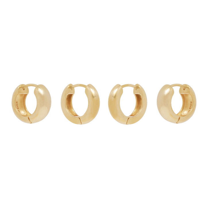 Huggie Duo Bundle - Gold