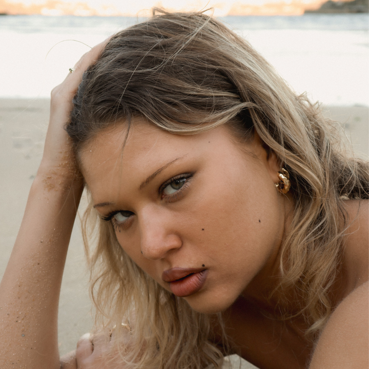 Bronte Hoop Earrings - Gold