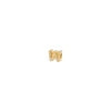 Letter Slider Charm - Solid Gold - W