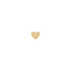 Heart Slider Charm - Solid Gold