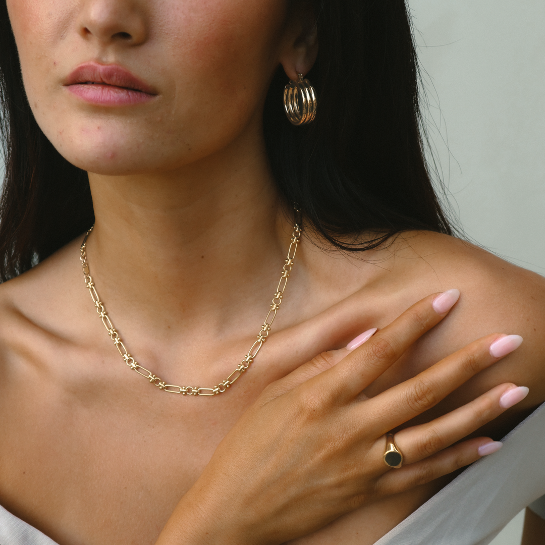 Santorini Necklace - Gold