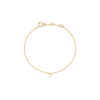 Initial Bracelet - Gold - I