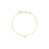 Initial Bracelet - Gold - R