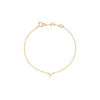 Initial Bracelet - Gold - X