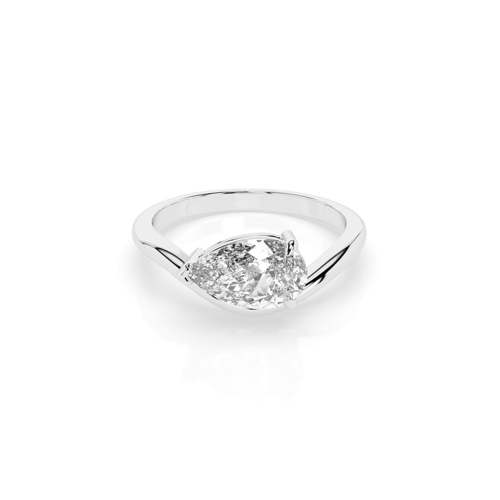 Mira Ring - 18k White Gold