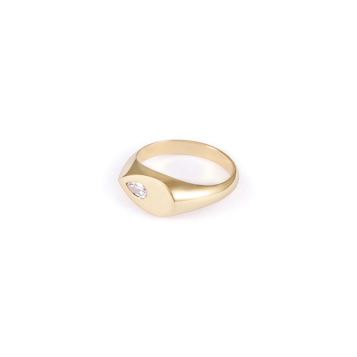 Marcia Diamond Ring - Yellow Gold