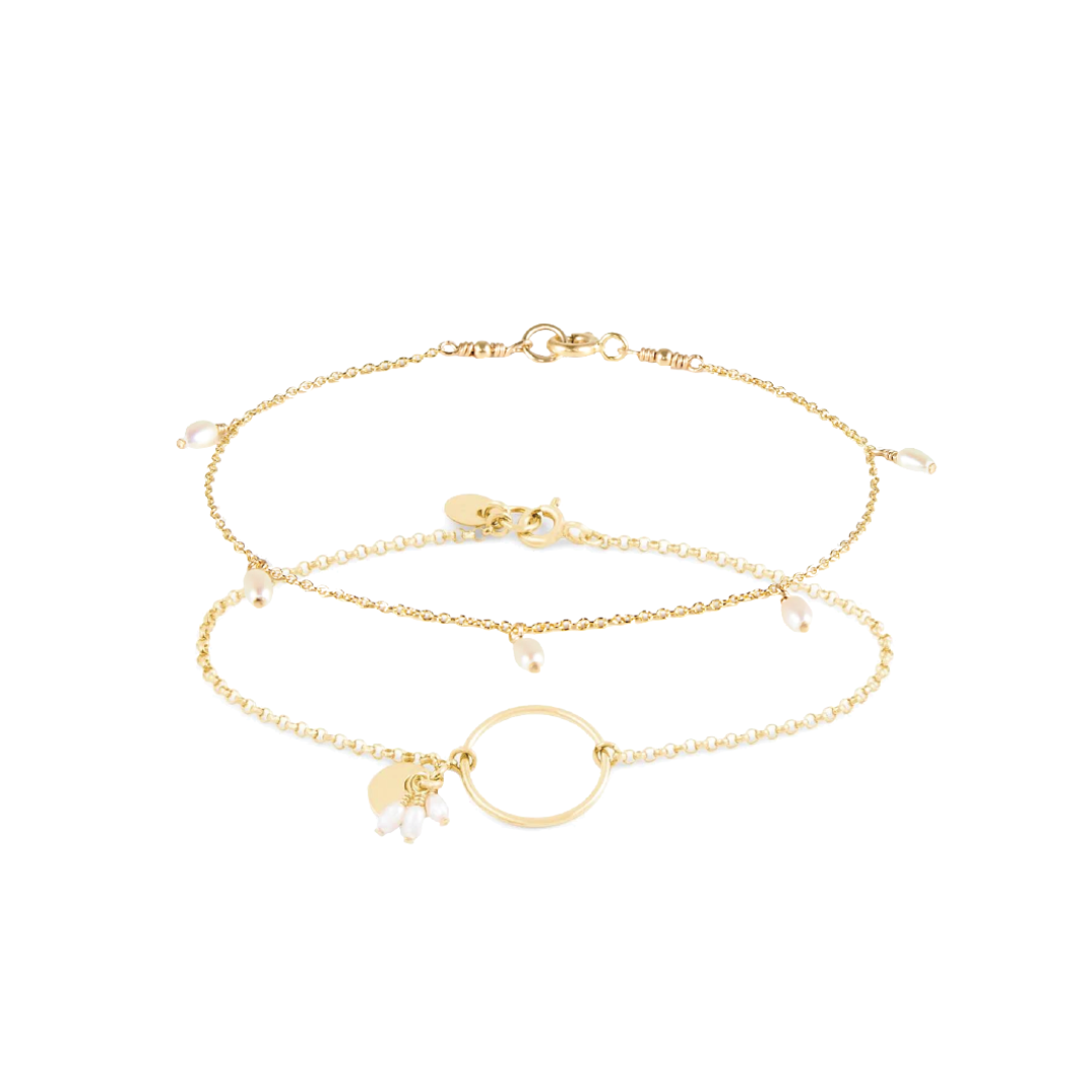 Pipa Duo Bracelet Bundle - Gold