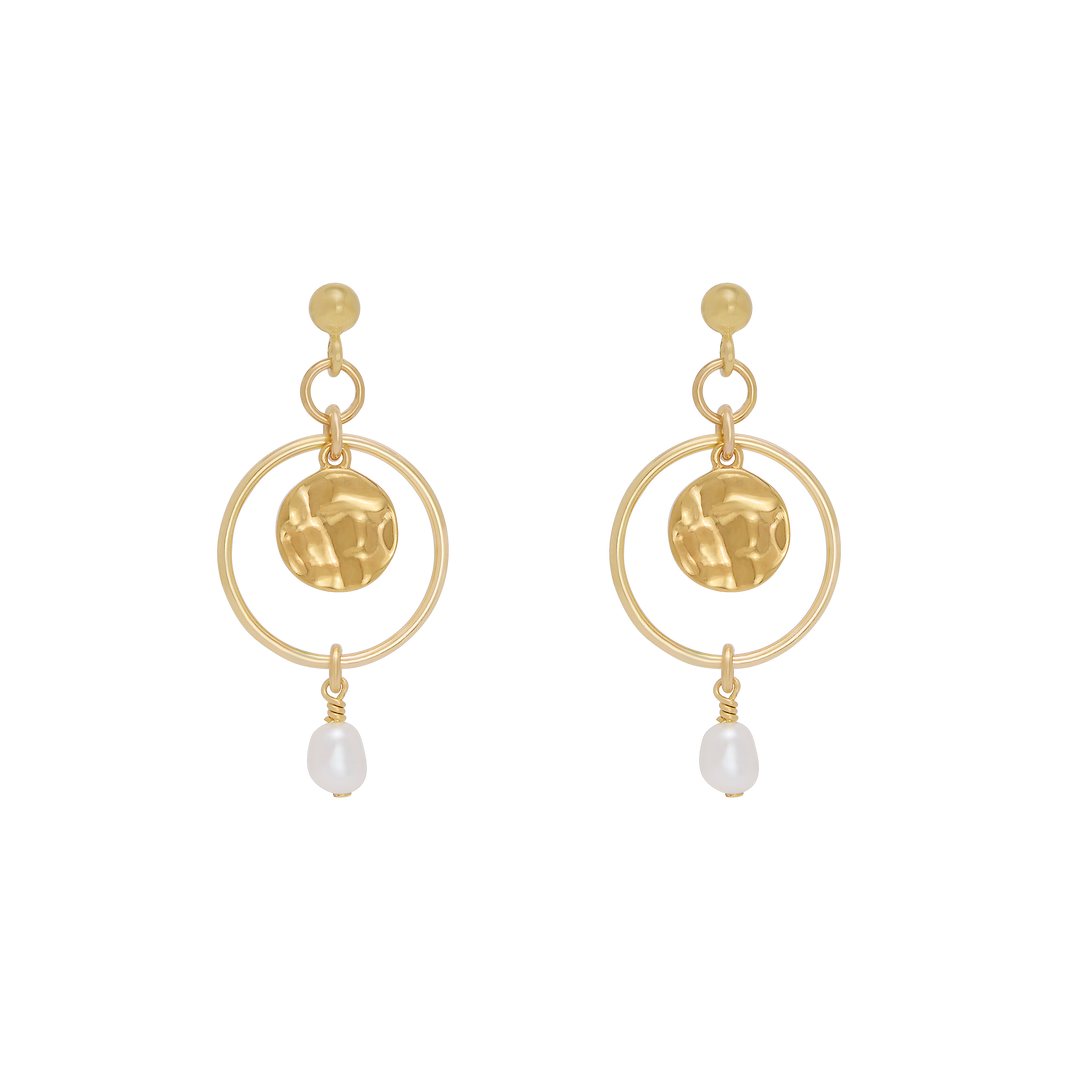Zaria Earrings - Gold