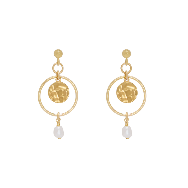 Zaria Earrings - Gold