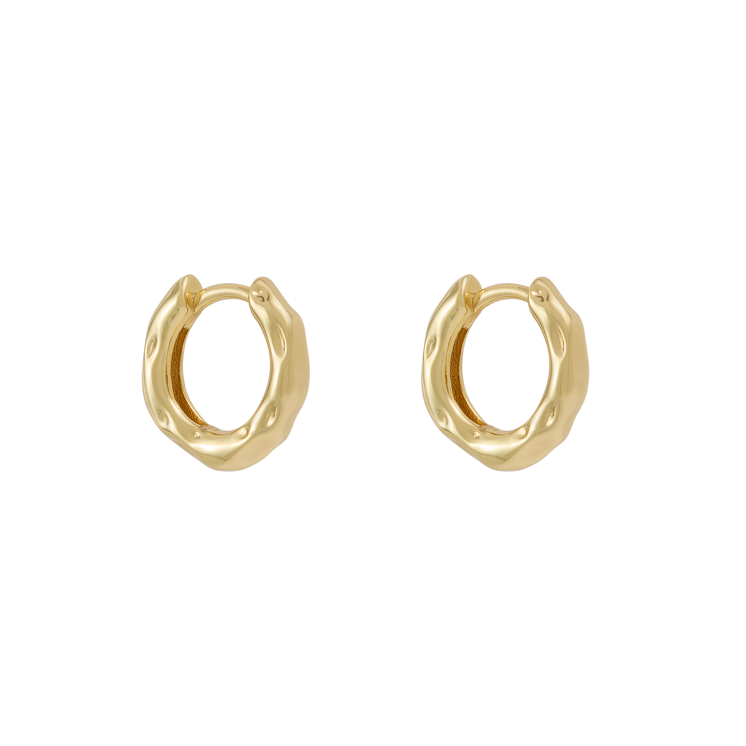 Alina Hoop Earrings - Gold