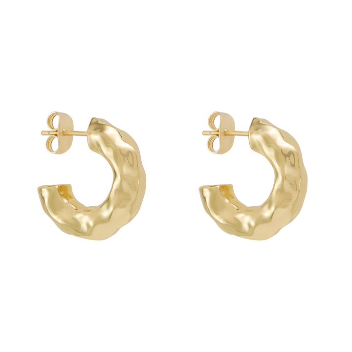 Bronte Hoop Earrings - Gold