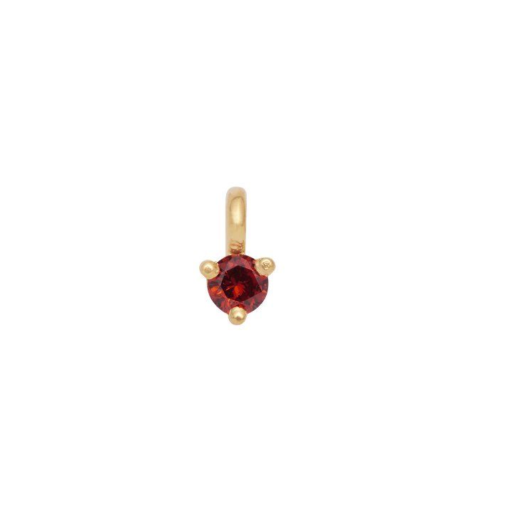 Birthstone Hanging Charm - Gold