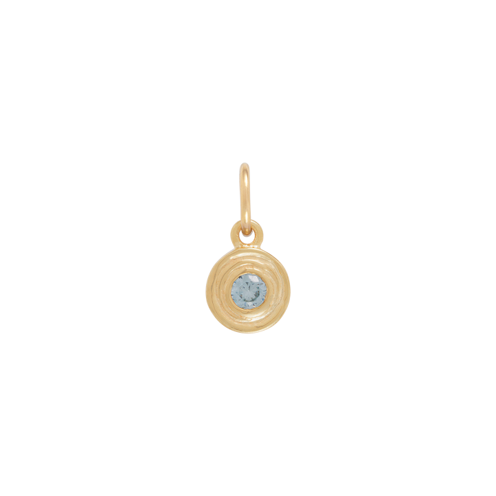 Birthstone Charm - Gold