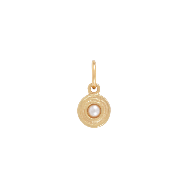 Birthstone Charm - Gold