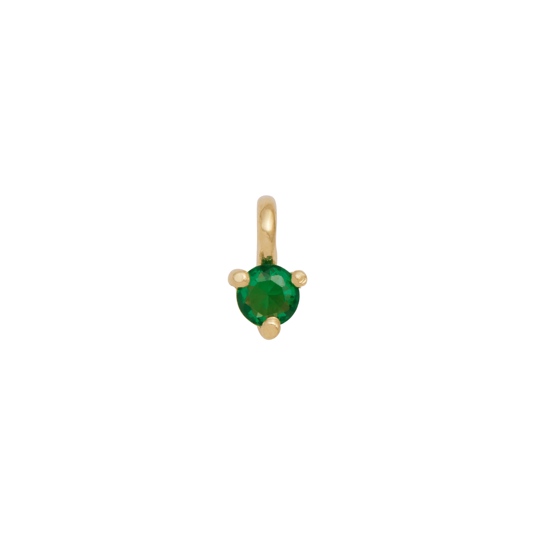 Birthstone Hanging Charm - Gold