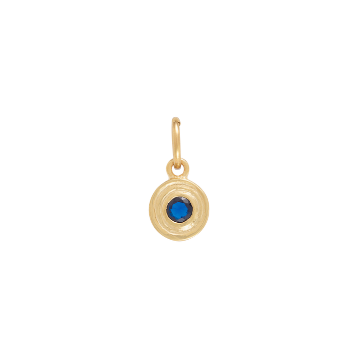 Birthstone Charm - Gold