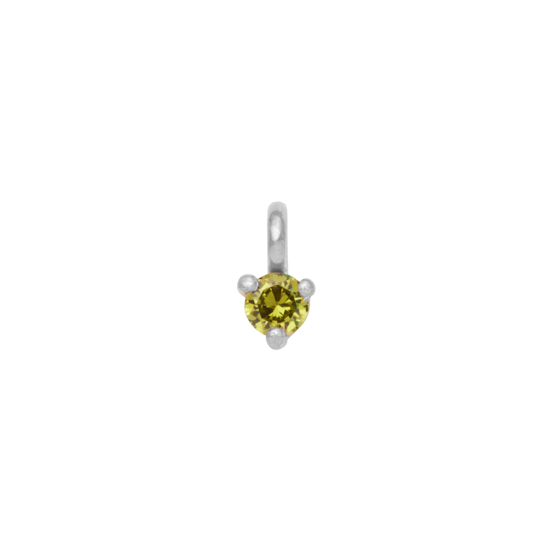 Birthstone Hanging Charm - Gold