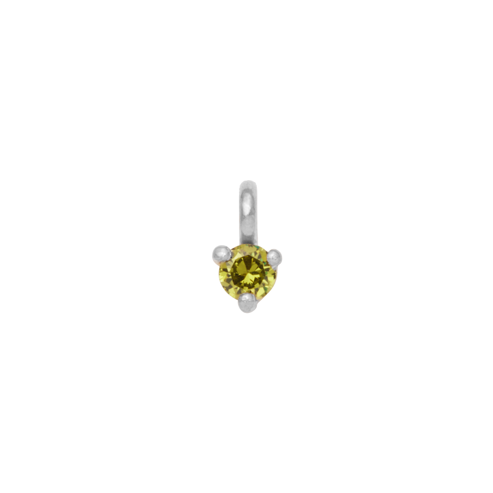 Birthstone Hanging Charm - Gold