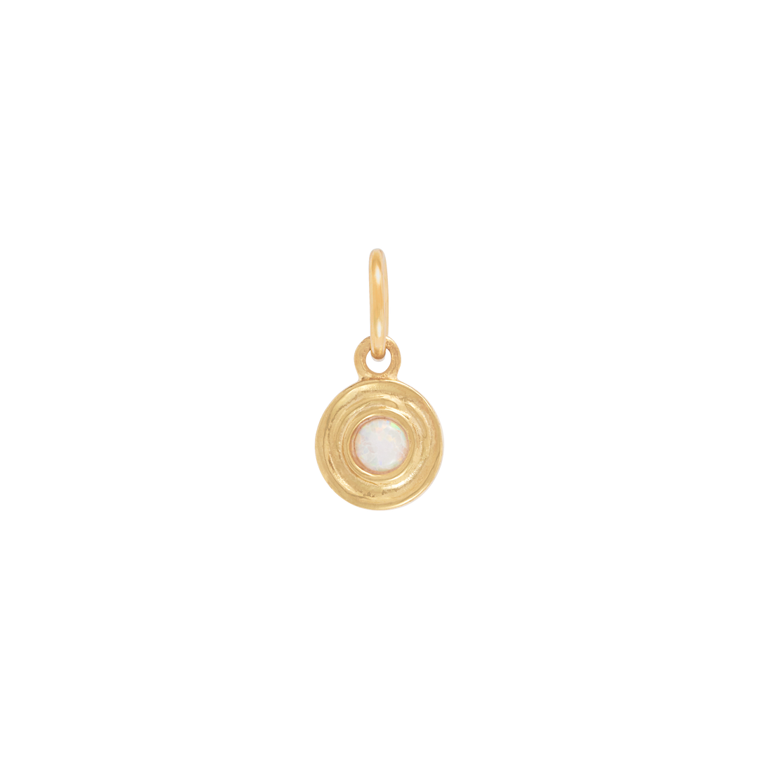 Birthstone Charm - Gold