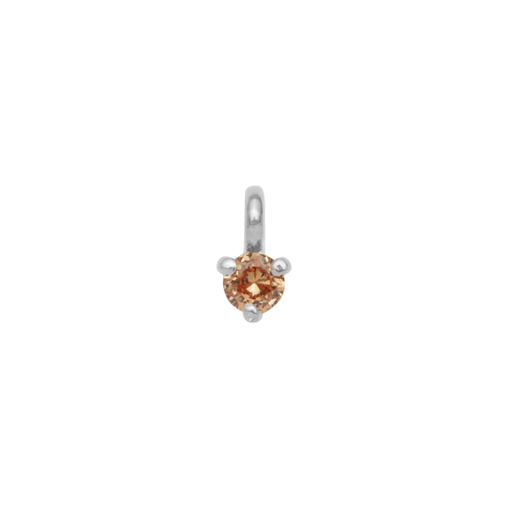 Birthstone Hanging Charm - Gold