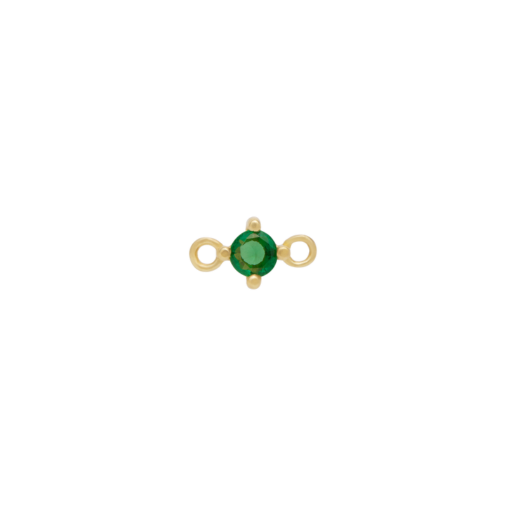 Fixed Birthstone Charm - Gold