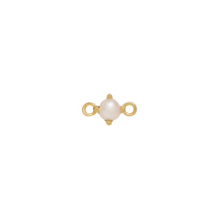 Fixed Birthstone Charm - Gold
