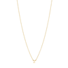 Initial Necklace - Gold - Z