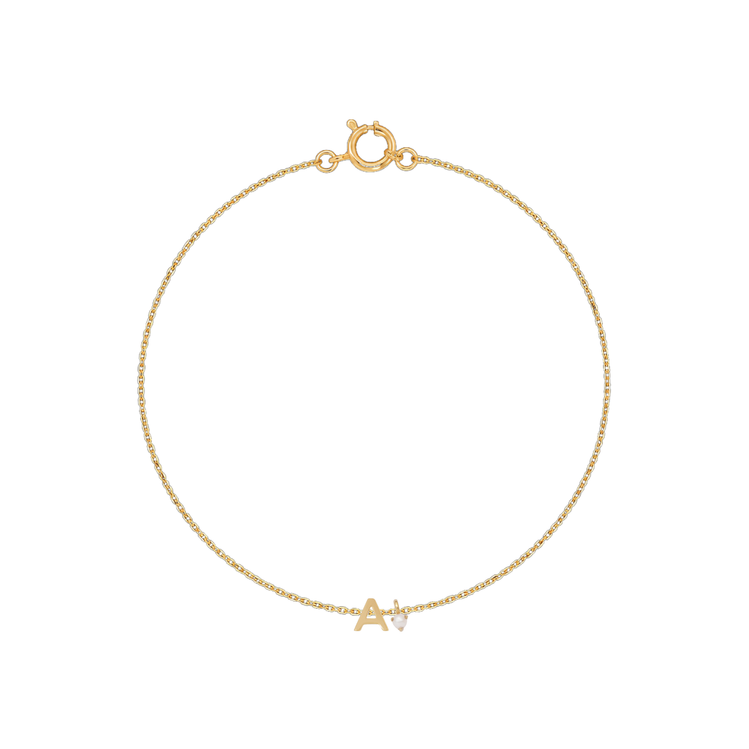 Fine Oval Cable Chain Slider Bracelet - Solid Gold