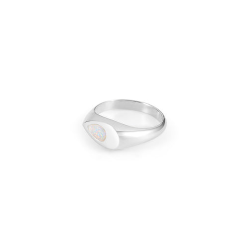 Marcia Opal Ring - Sterling Silver