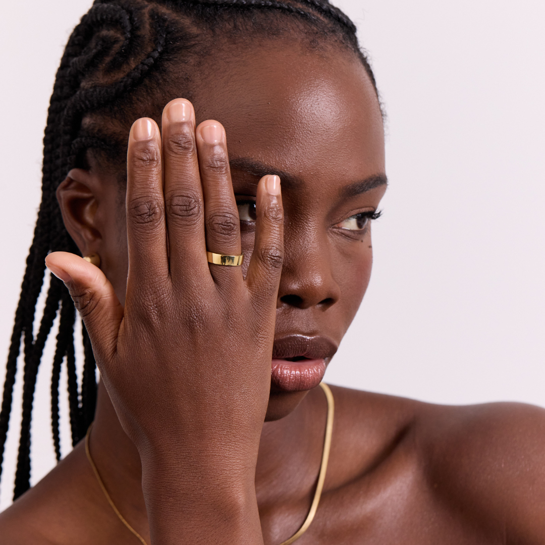 Cigar Ring - Gold