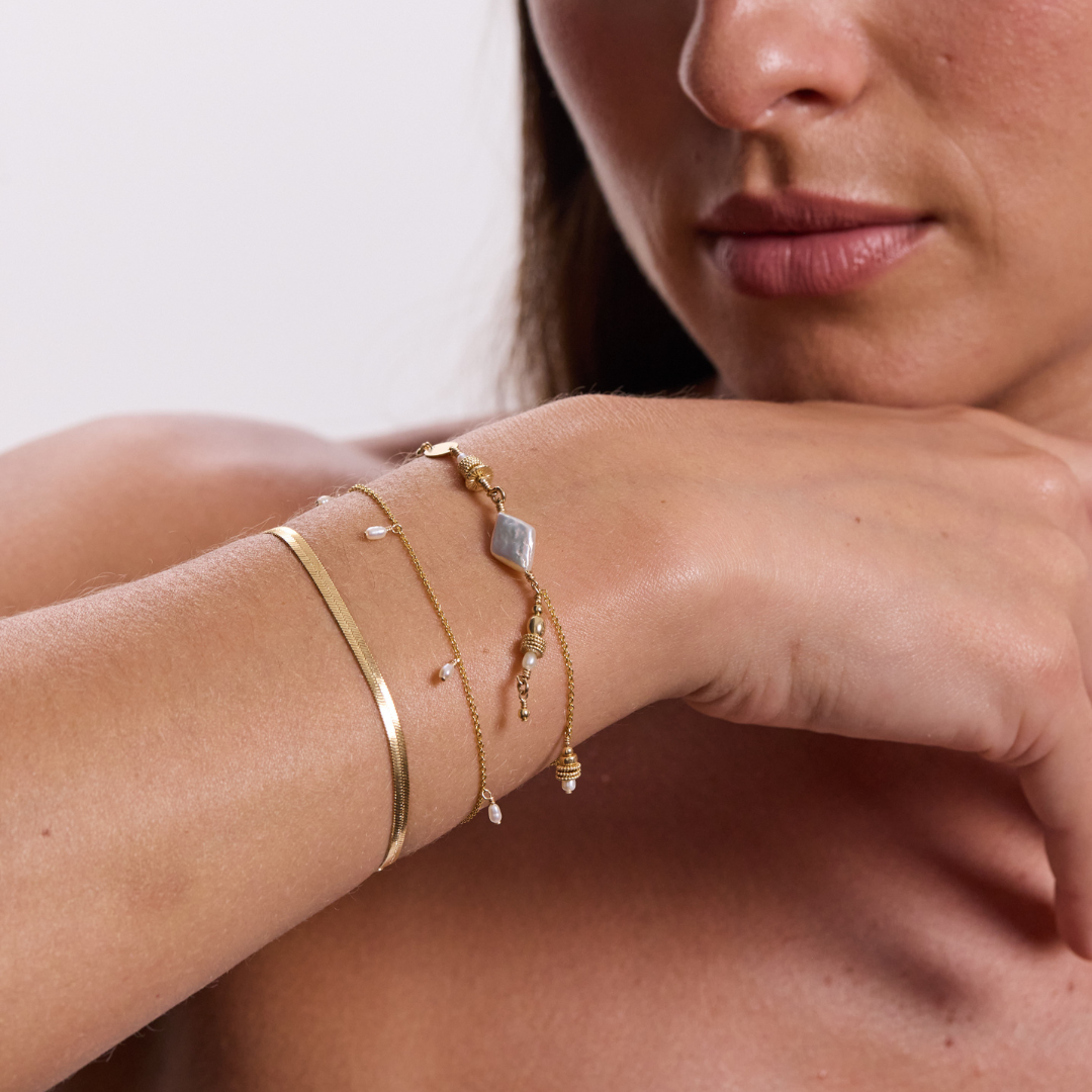 Clementine Trio Bracelet Bundle - Gold