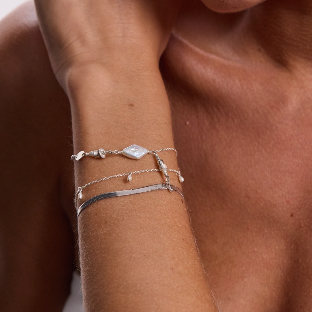 Clementine Trio Bracelet Bundle - Silver