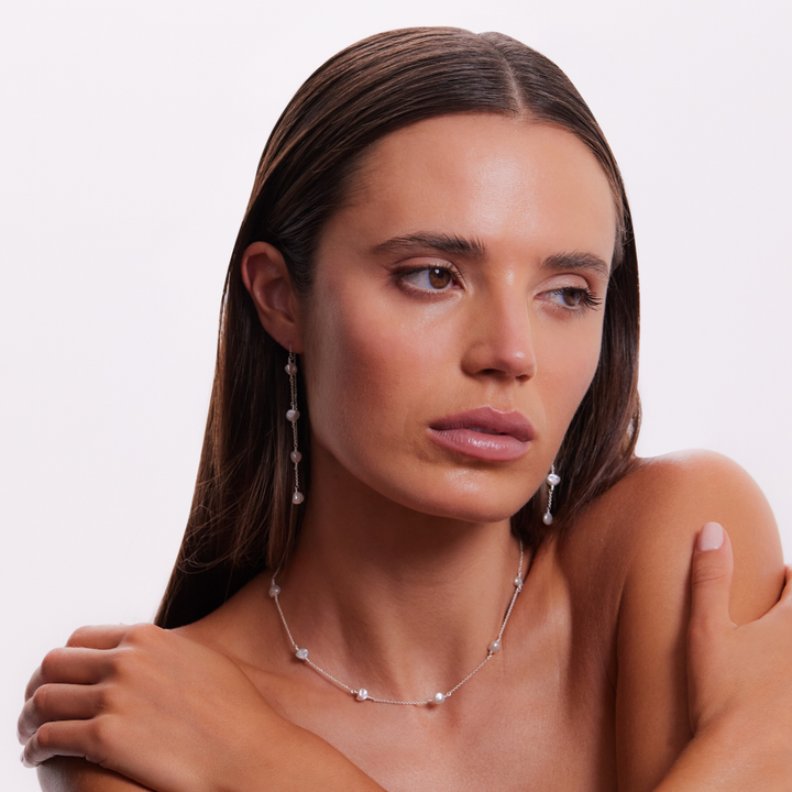 Lucia Necklace - Silver
