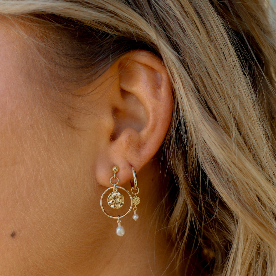 Zaria Earrings - Gold
