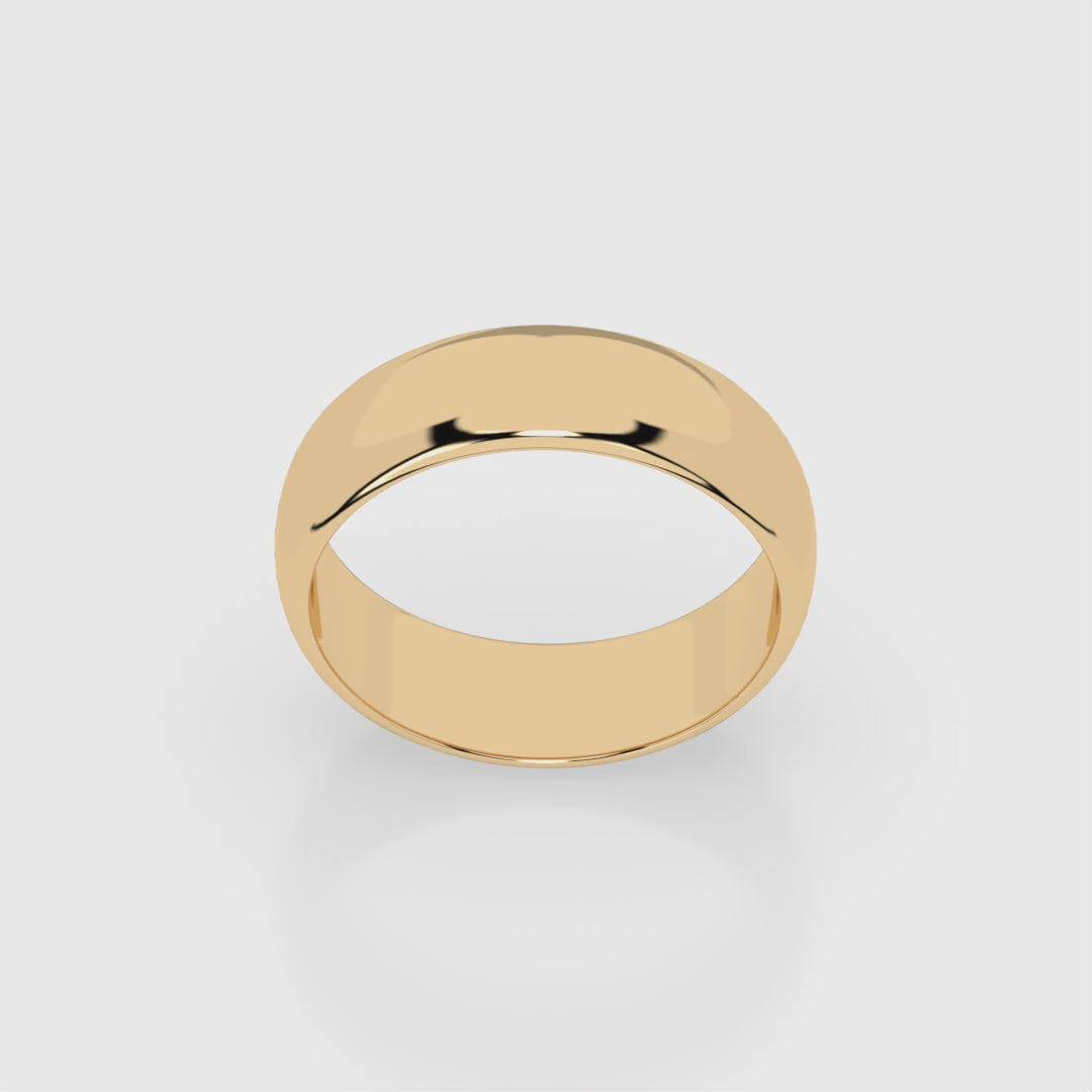 Roman Ring - Yellow Gold