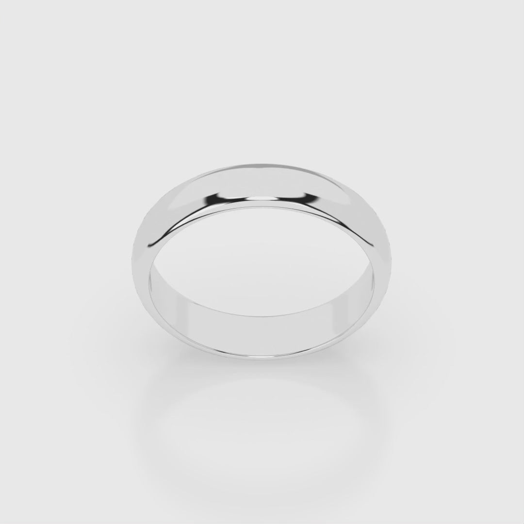 Roman Ring - White Gold