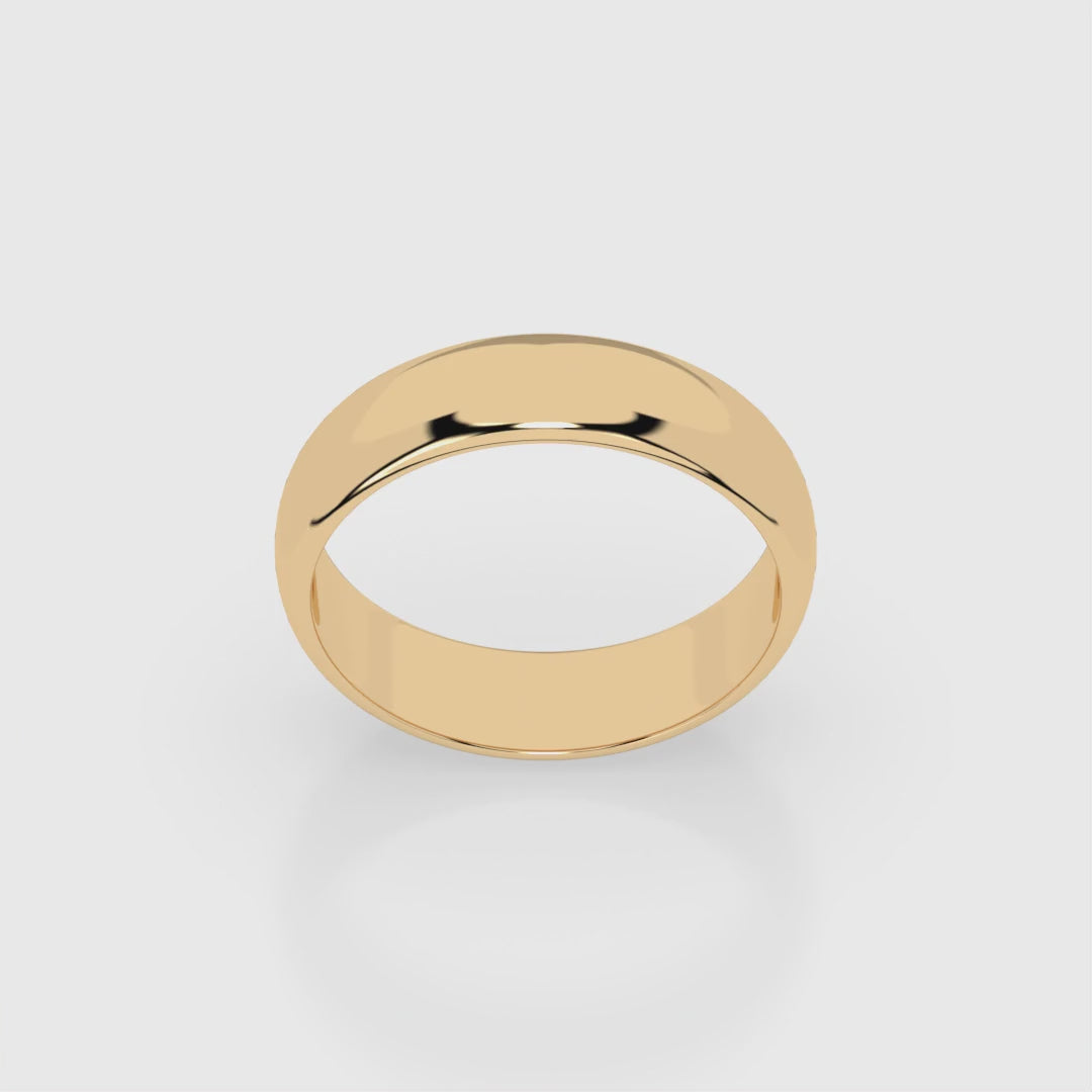Roman Ring - Yellow Gold
